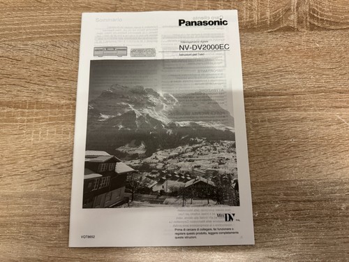 Panasonic manuale - panasonic,