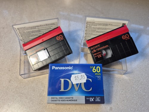 Tre cassette sony e - cassette,